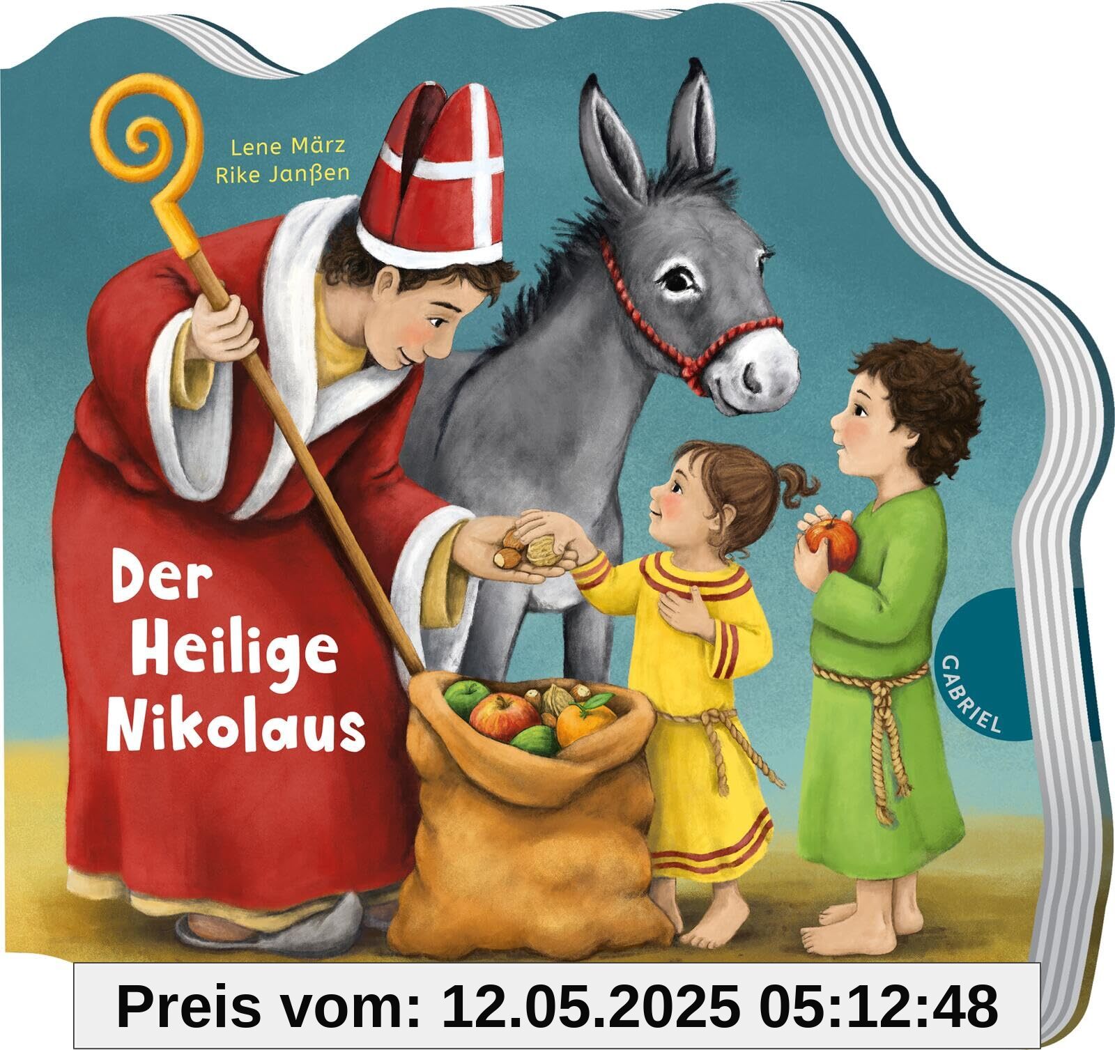 Dein kleiner Begleiter: Der Heilige Nikolaus: Gestanztes Pappbilderbuch für Kinder (Dein kleiner Begleiter: Dein kleiner Begleiter entdeckt mit dir die Welt)