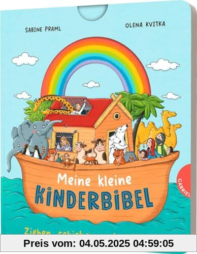 Dein kleiner Begleiter: Meine kleine Kinderbibel: Ziehen, schieben und entdecken | Mitmachbuch (Dein kleiner Begleiter: Dein kleiner Begleiter entdeckt mit dir die Welt)