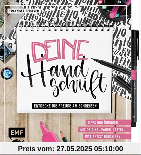 Deine Handschrift – Entdecke die Freude am Schreiben: Tipps und Übungen vom Einkaufszettel bis zum Handlettering: Mit original Faber-Castell Pitt Artist Brush Pen Deine Handschrift – Entdecke die Freude am Schreiben: Tipps und Übungen vom Einkaufszettel bis zum Handlettering: Mit original Faber-Castell Pitt Artist Brush Pen