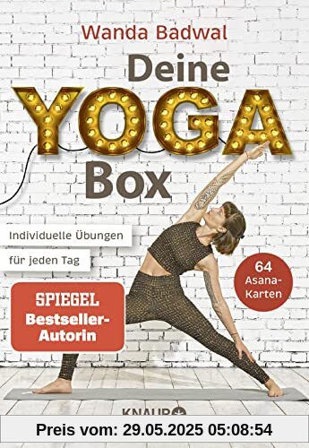 Deine Yoga-Box: Individuelle Übungen für jeden Tag | 64 Karten mit Anleitungsbuch | SPIEGEL Bestseller-Autorin Deine Yoga-Box: Individuelle Übungen für jeden Tag | 64 Karten mit Anleitungsbuch | SPIEGEL Bestseller-Autorin