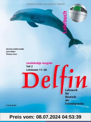Delfin Lehrbuch Teil 2, Lektionen 11-20 mit Audio CD