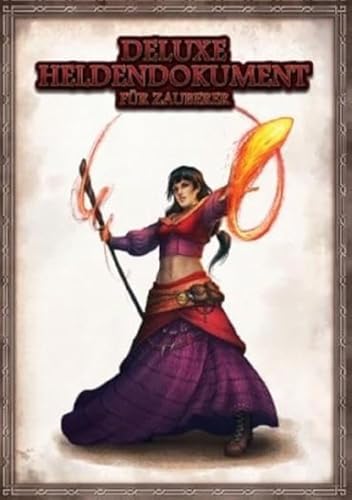 DSA5 - Deluxe Heldendokument für Zauberer (Das Schwarze Auge - Zubehör) von Das Schwarze Auge