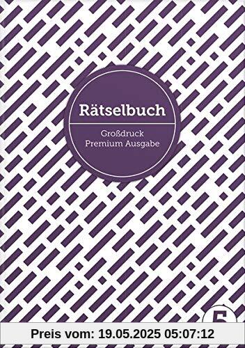 Deluxe Rätselbuch Band 5. XL Rätselbuch in Premium Ausgabe für ältere Leute, Senioren, Erwachsene und Rentner im DIN A4-Format mit extra großer ... Kreuzwortraetsel für Erwachsene in Großdruck