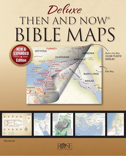 Deluxe Then and Now Bible Maps: New and Expanded Edition von Rose Publishing