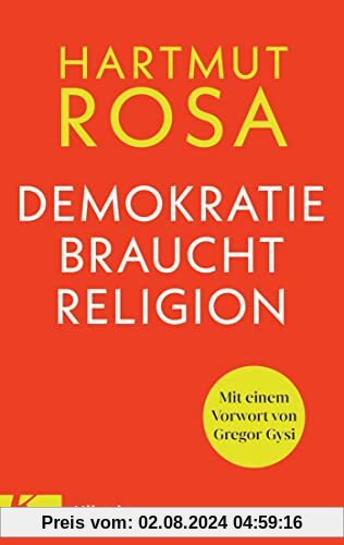 Demokratie braucht Religion: Mit einem Vorwort von Gregor Gysi