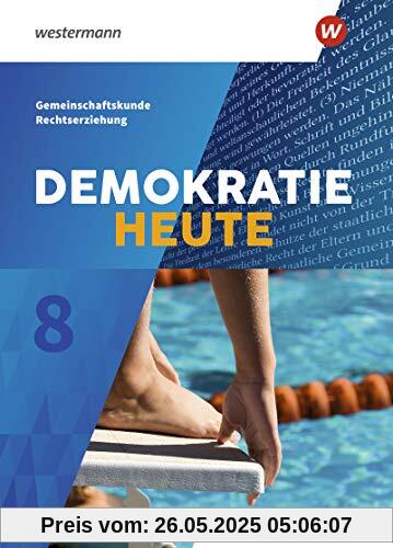 Demokratie heute - Ausgabe 2019 für Sachsen: Schülerband 8