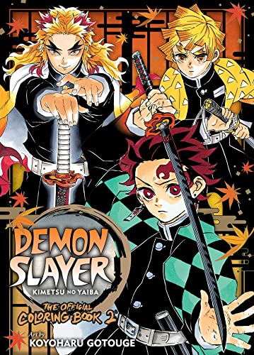 Demon Slayer: Kimetsu no Yaiba: The Official Coloring Book 2 (DEMON SLAYER THE OFFICIAL COLORING BOOK SC)