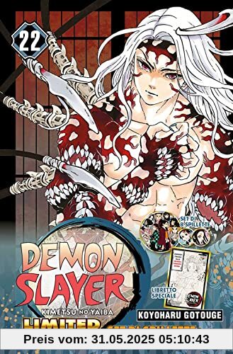 Demon slayer. Kimetsu no yaiba. Limited edition. Con libretto. Con 8 spillette (Vol. 22) (Big)