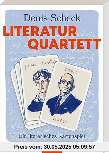 Denis Scheck Literatur-Quartett: Ein literarisches Kartenspiel | Literaturwissen als Kartenspiel, für alle Bücherfreunde Denis Scheck Literatur-Quartett: Ein literarisches Kartenspiel | Literaturwissen als Kartenspiel, für alle Bücherfreunde