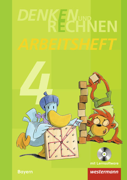 Denken und Rechnen 4. Arbeitsheft mit CD-ROM. Grundschulen. Bayern von Westermann Schulbuch