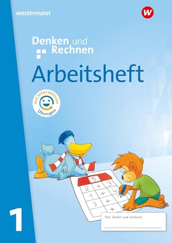 Denken und Rechnen - Allgemeine Ausgabe 2024: Arbeitsheft 1 mit interaktiven Übungen