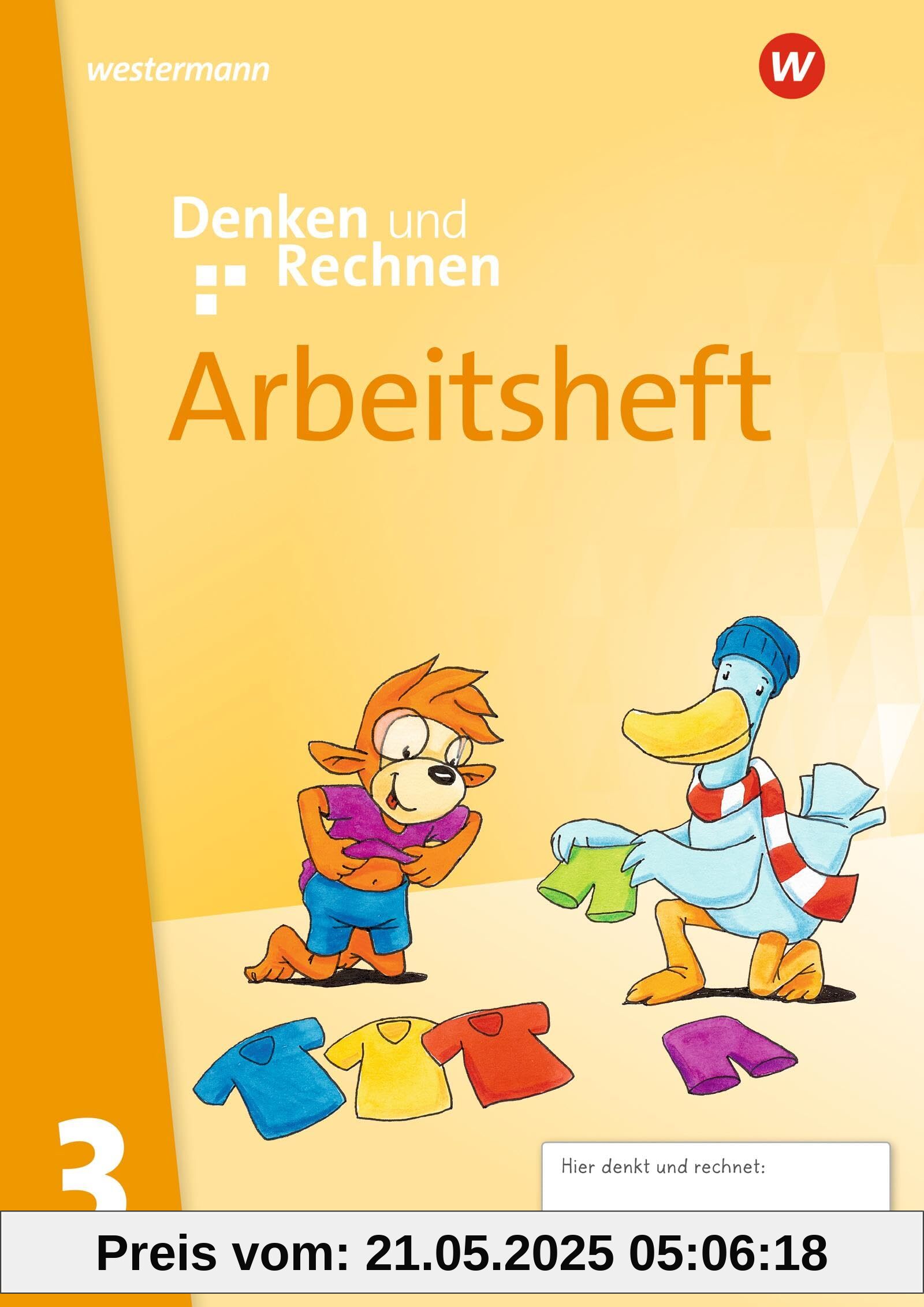 Denken und Rechnen - Allgemeine Ausgabe 2024: Arbeitsheft 3