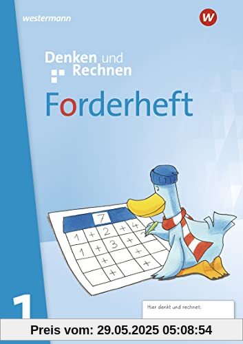 Denken und Rechnen - Allgemeine Ausgabe 2024: Forderheft 1 Denken und Rechnen - Allgemeine Ausgabe 2024: Forderheft 1