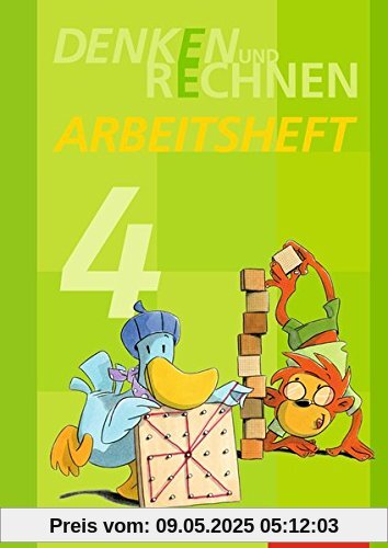 Denken und Rechnen - Ausgabe 2016 für Grundschulen in Baden-Württemberg: Arbeitsheft 4