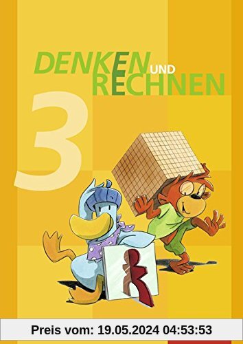 Denken und Rechnen - Ausgabe 2016 für Grundschulen in Baden-Württemberg: Schülerband 3