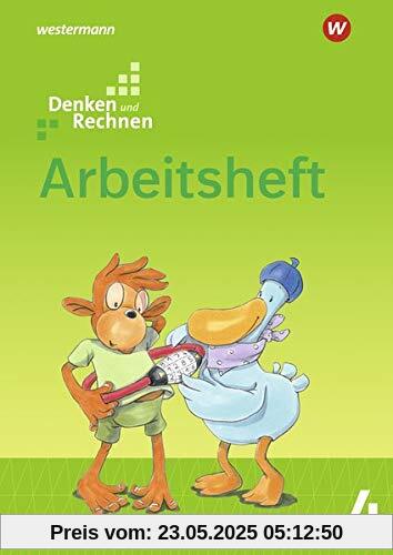 Denken und Rechnen - Ausgabe 2017 für Grundschulen in den östlichen Bundesländern: Arbeitsheft 4