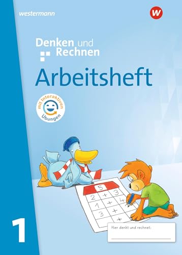 Denken und Rechnen - Ausgabe 2025 für Grundschulen in den östlichen Bundesländern: Arbeitsheft 1 mit interaktiven Übungen von Westermann Schulbuchverlag