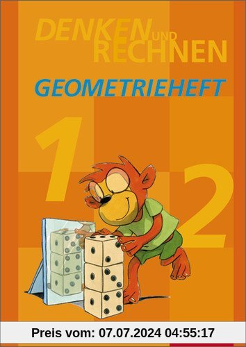 Denken und Rechnen Zusatzmaterialien - Ausgabe 2011: Geometrieheft Klasse 1 / 2: Zusatzmaterialien. Ausgabe 2010