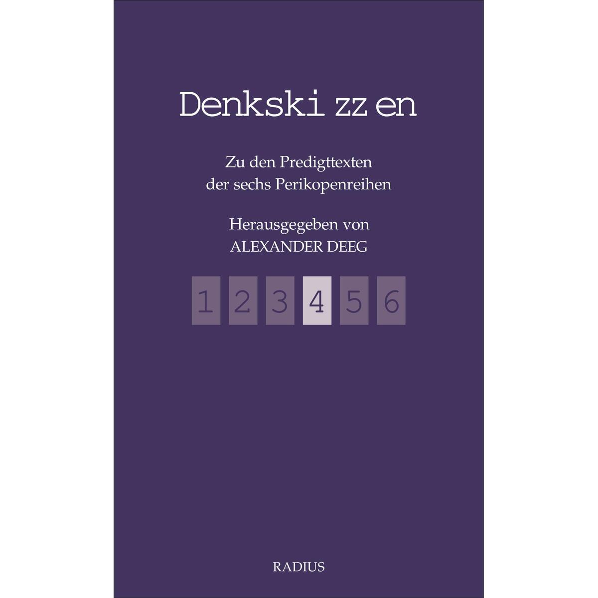 Denkskizzen 4 von Radius-Verlag GmbH