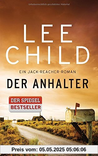 Der Anhalter: Ein Jack-Reacher-Roman (Die Jack-Reacher-Romane, Band 17)