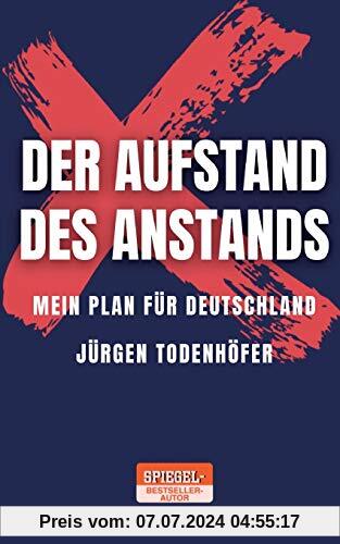 Der Aufstand des Anstands: Mein Plan für Deutschland