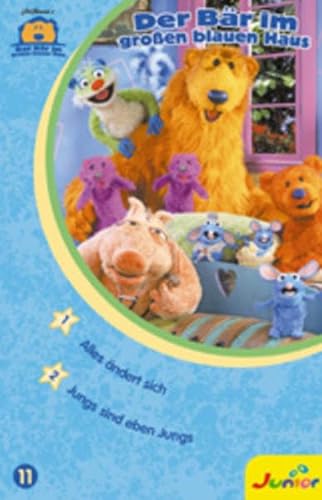 Der Bär im großen blauen Haus, Cassetten, Nr.11, Alles ändert sich; Jungs sind eben Jungs, 1 Cassette (Der Bär im grossen blauen Haus - CD) von Edel Books - ein Verlag der Edel Verlagsgruppe