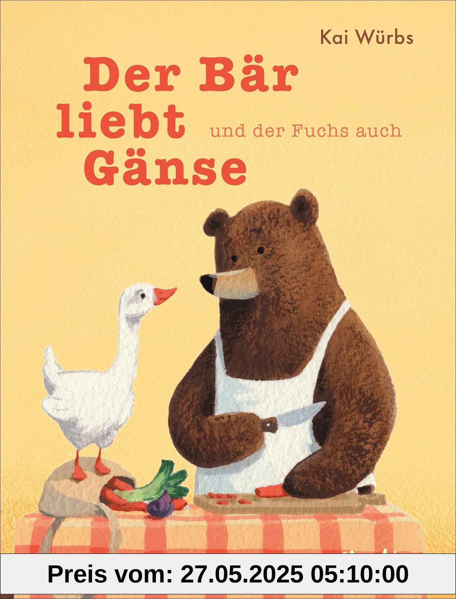 Der Bär liebt Gänse und der Fuchs auch