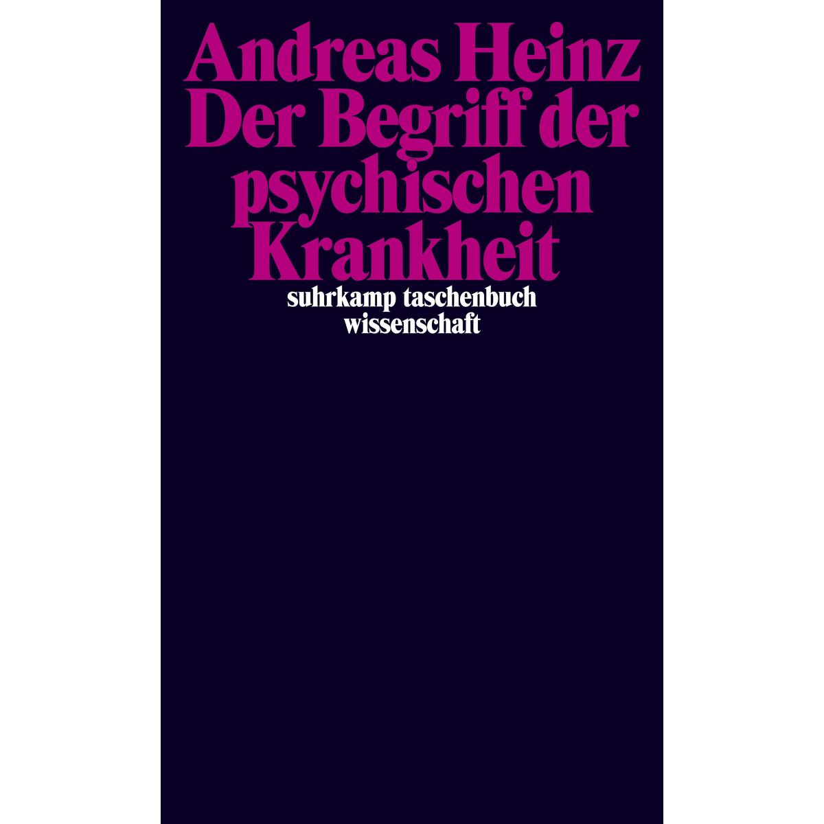 Der Begriff der psychischen Krankheit von Suhrkamp Verlag