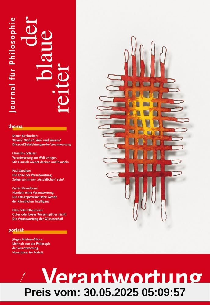 Der Blaue Reiter. Journal für Philosophie / Verantwortung