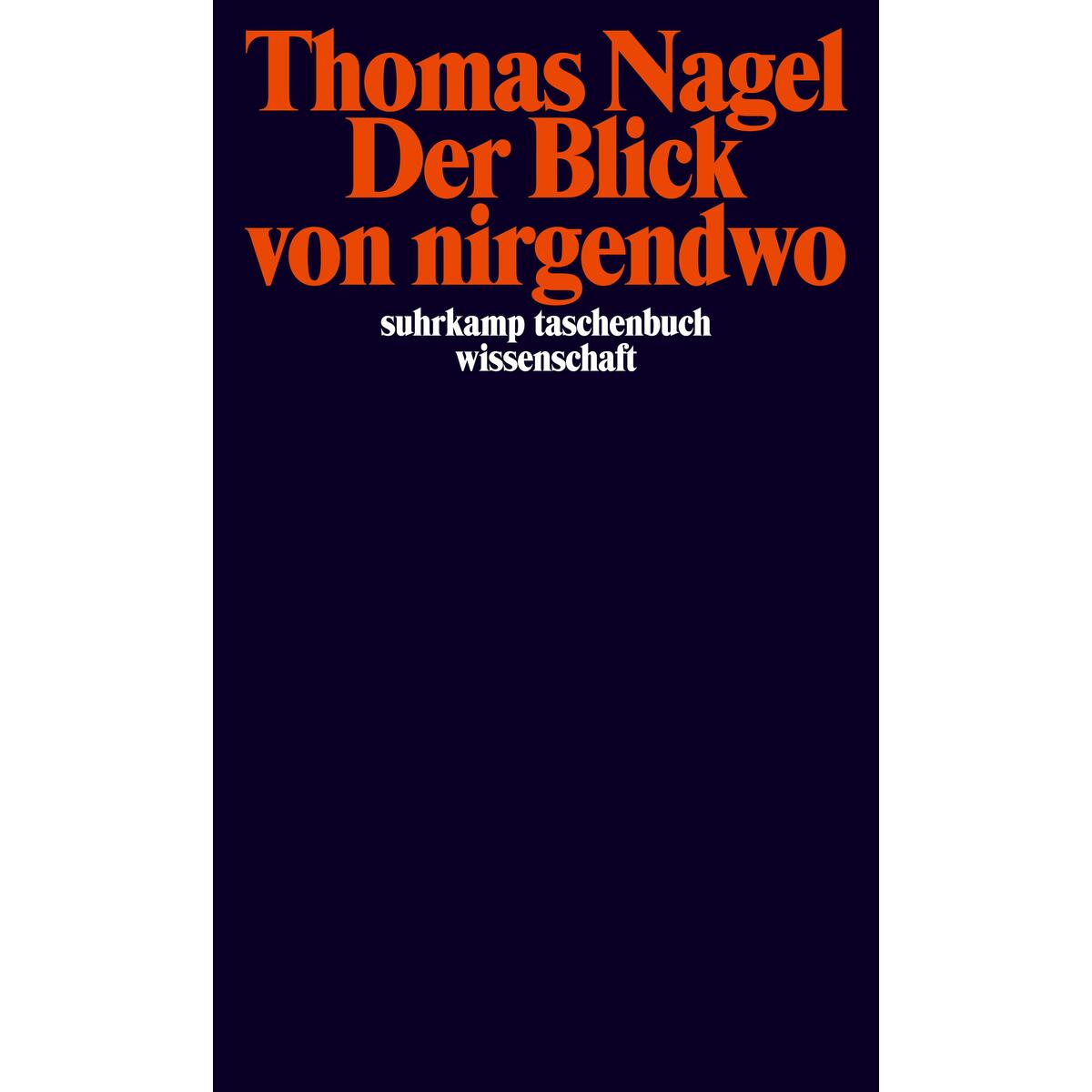 Der Blick von nirgendwo von Suhrkamp Verlag