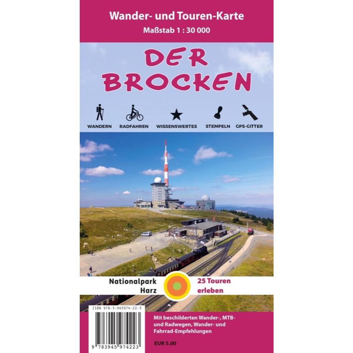 Der Brocken 1 : 30 000 Der Brocken 1 : 30 000 von Schmidt-Buch-Verlag