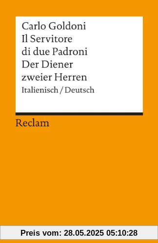 Der Diener zweier Herren (Italienisch/Deutsch)