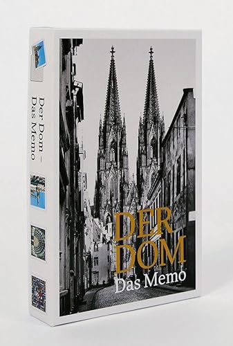 Der Dom - Das Memo: 66 Bildpaare zum Kölner Dom suchen und finden. Spiel mit Fotos von Kölns Kathedrale: Buntglasfenster, Wasserspeier, Heilige Drei Könige, uvm. Für Kinder & Erwachsene