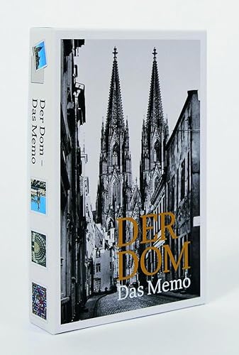 Der Dom - Das Memo: 66 Bildpaare zum Kölner Dom suchen und finden. Spiel mit Fotos von Kölns Kathedrale: Buntglasfenster, Wasserspeier, Heilige Drei Könige, uvm. Für Kinder & Erwachsene von Greven Verlag