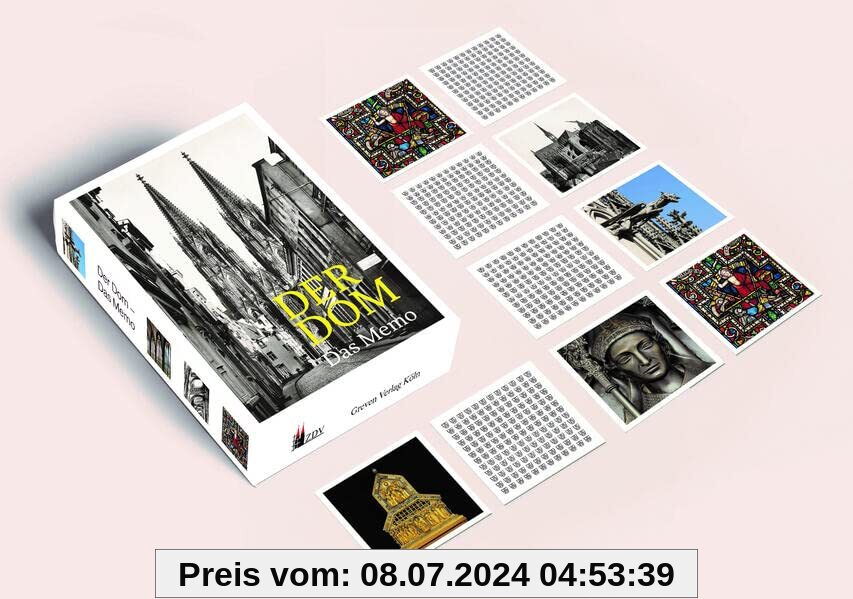 Der Dom - Das Memo: 66 Bildpaare zum Kölner Dom suchen und finden