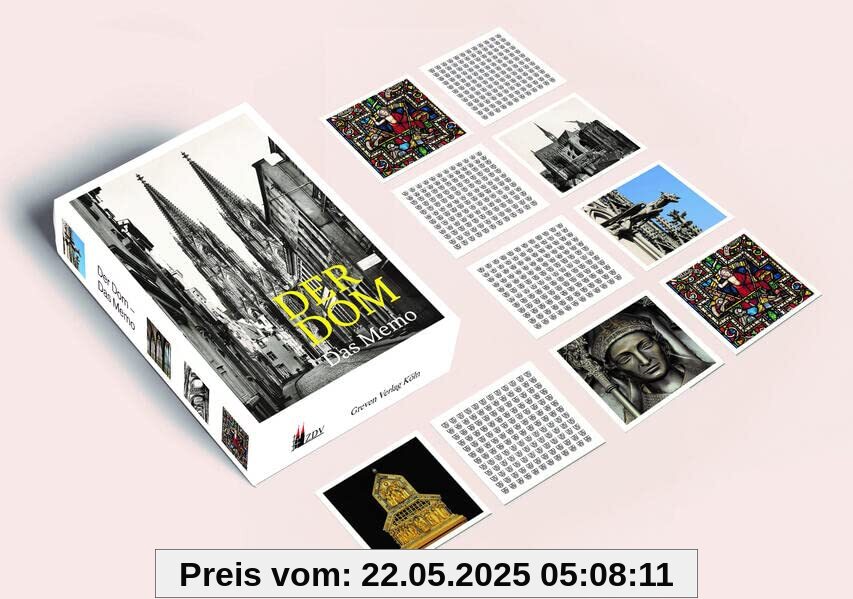 Der Dom - Das Memo: 66 Bildpaare zum Kölner Dom suchen und finden Der Dom - Das Memo: 66 Bildpaare zum Kölner Dom suchen und finden