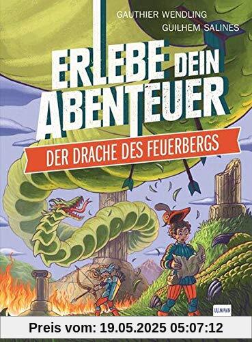 Der Drache des Feuerbergs (Rätselabenteuer für Kinder ab 8 Jahren, Spielebuch, stundenlanger Rätselspaß)): Erlebe dein Abenteuer