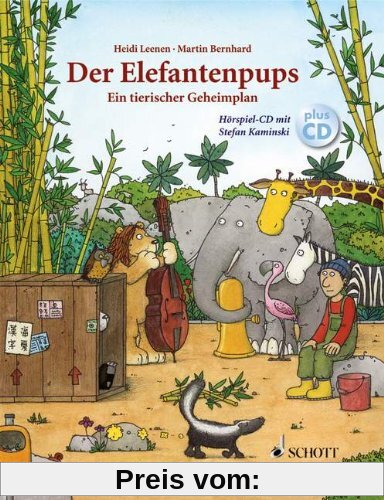 Der Elefantenpups: Ein tierischer Geheimplan. Ausgabe mit CD.