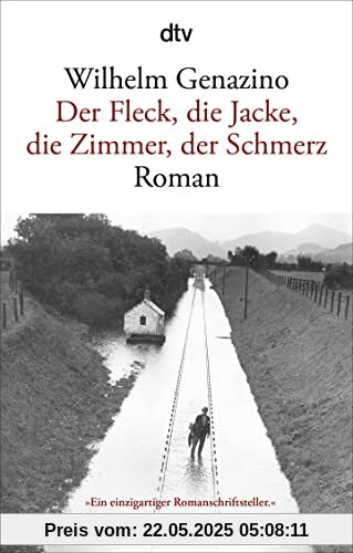 Der Fleck, die Jacke, die Zimmer, der Schmerz: »Genazino zauberte mit der Sprache.« Roman Bucheli, NZZ