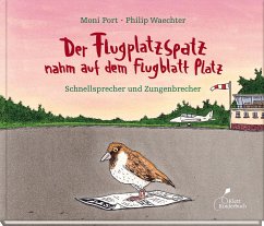 Der Flugplatzspatz nahm auf dem Flugblatt Platz von Klett Kinderbuch Verlag