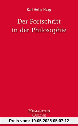 Der Fortschritt in der Philosophie