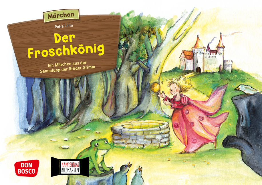 Der Froschkönig. Kamishibai Bildkartenset von Don Bosco Medien