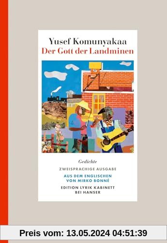 Der Gott der Landminen: Gedichte. Zweisprachige Ausgabe. Edition Lyrik Kabinett