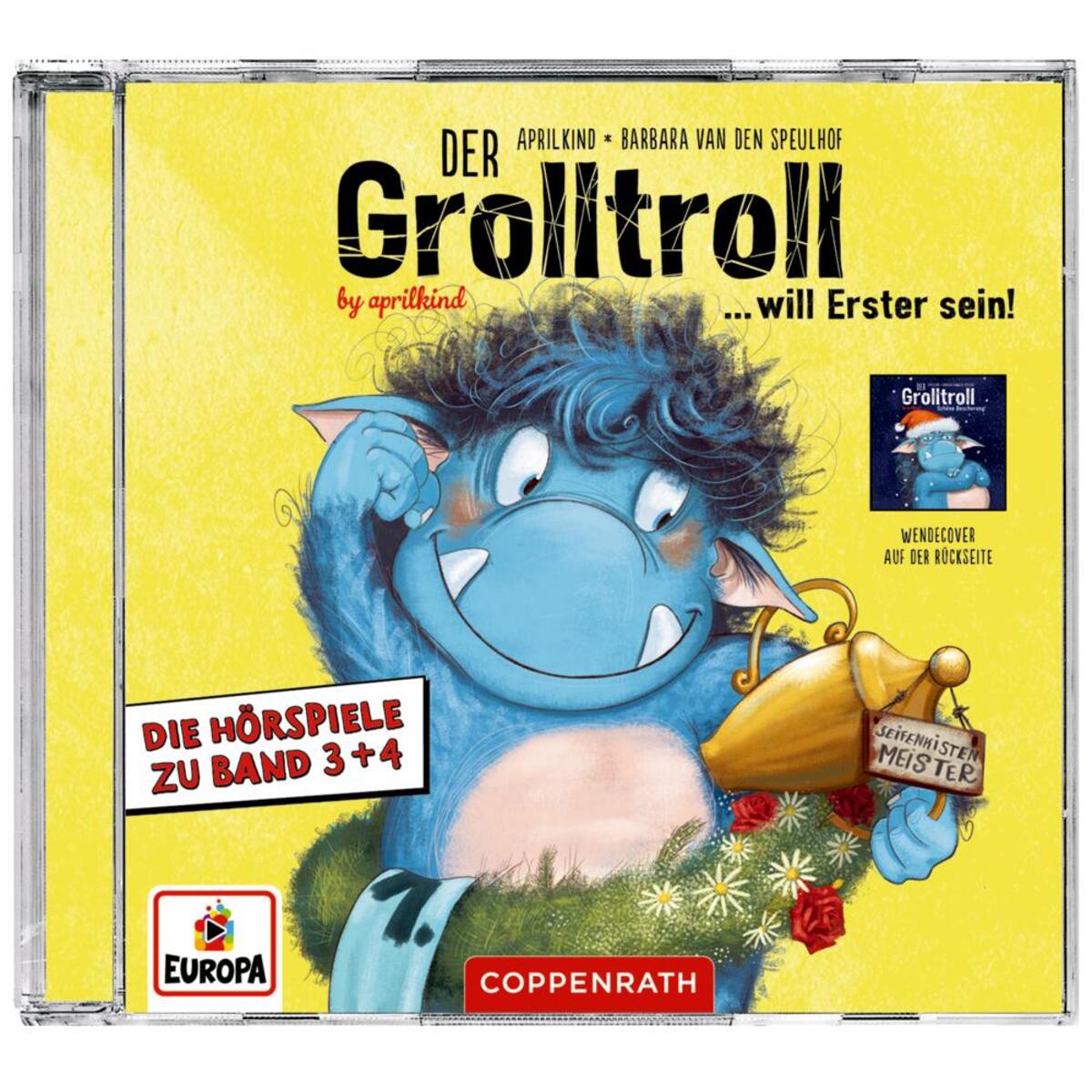 Der Grolltroll will Erster sein & Der Grolltroll - Schöne Bescherung! (CD) von Coppenrath