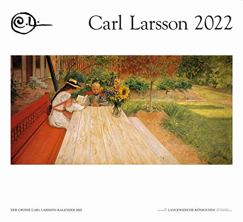 Der Grosse Carl Larsson-Kalender 2022: Kalendarium Deutsch, Schwedisch, Englisch, Französisch