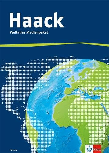 Der Haack Weltatlas. Ausgabe Hessen Sekundarstufe I und II: Medienpaket aus Weltatlas, Übungssoftware und Arbeitsheft Kartenlesen mit Atlasführerschein Klasse 5-13