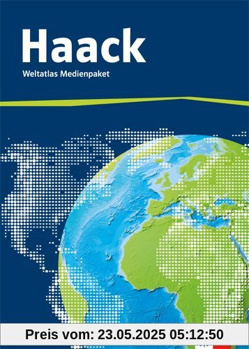 Der Haack Weltatlas - Ausgabe Rheinland-Pfalz und Saarland: Weltatlas Medienpaket (inkl. Übungssoftware auf CD-ROM und Arbeitsheft Kartenlesen mit Atlasführerschein)