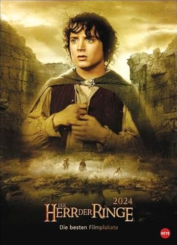 Der Herr der Ringe Filmplakate Edition Kalender 2024. Großformatiger Posterkalender mit 12 der schönsten Filmplakate aus der Filmtrilogie. Kultiger Wandkalender XXL. 49 x 68 cm. Der Herr der Ringe Filmplakate Edition Kalender 2024. Großformatiger Posterkalender mit 12 der schönsten Filmplakate aus der Filmtrilogie. Kultiger Wandkalender XXL. 49 x 68 cm.