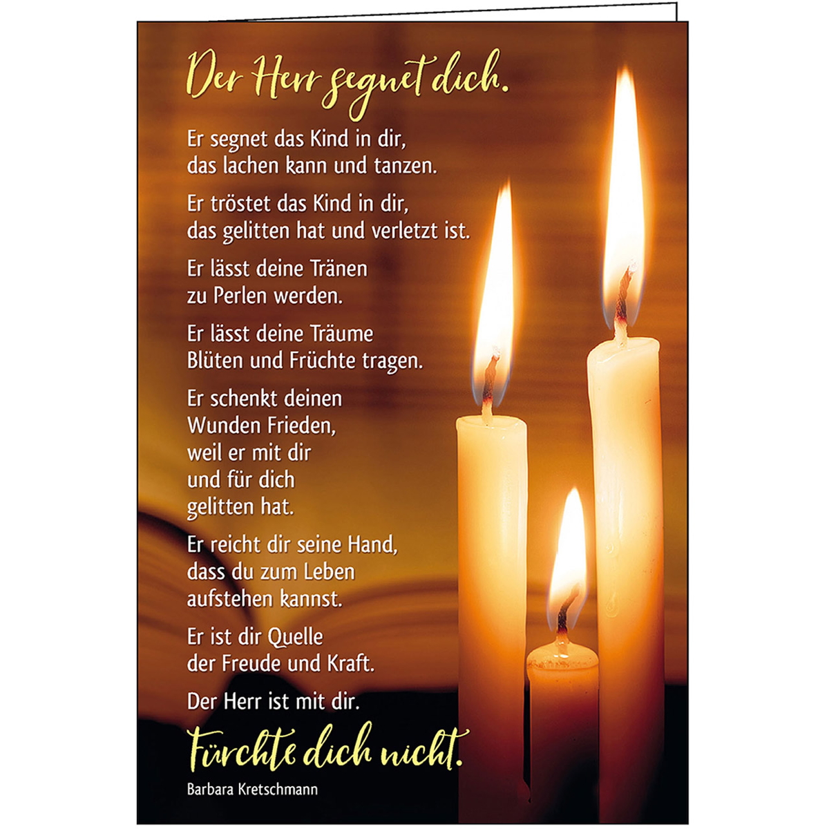 Der Herr segnet dich Der Herr segnet dich von Kawohl-Verlag