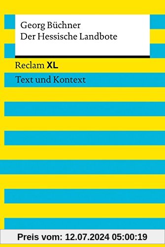 Der Hessische Landbote: Reclam XL - Text und Kontext